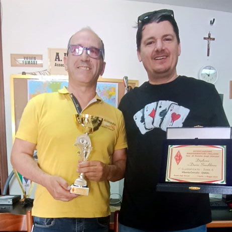 Premiazione IZ6OUX e IZ6NAL